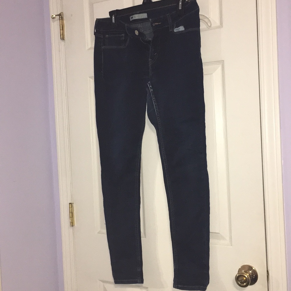 Levi’s skinny Jeans, Dark wash